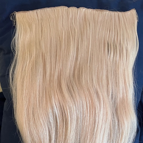 18” Human Hair Extensions, pre-owned